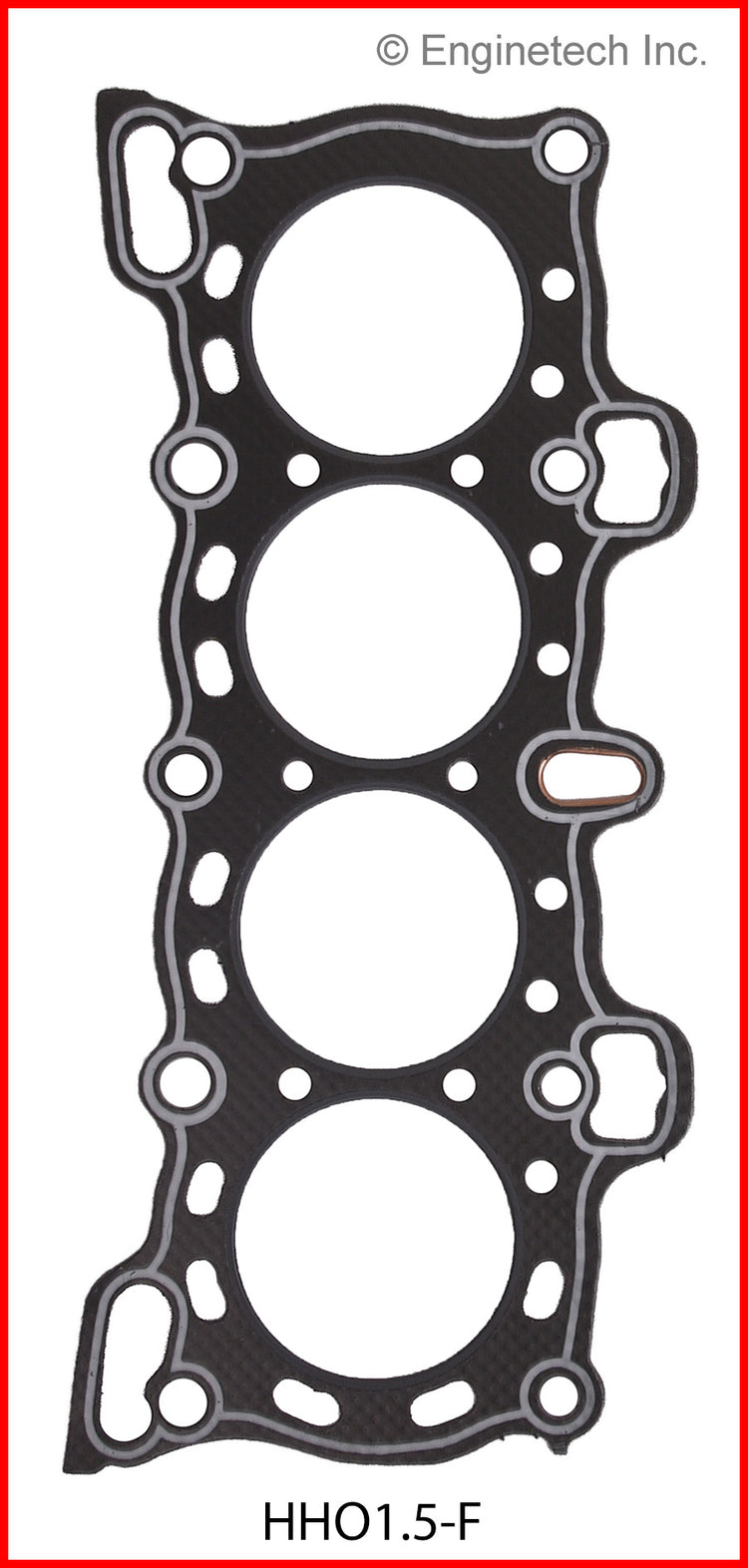 Enginetech HHO1.5-F Engine Cylinder Head Gasket for Honda Civics and Del Sols