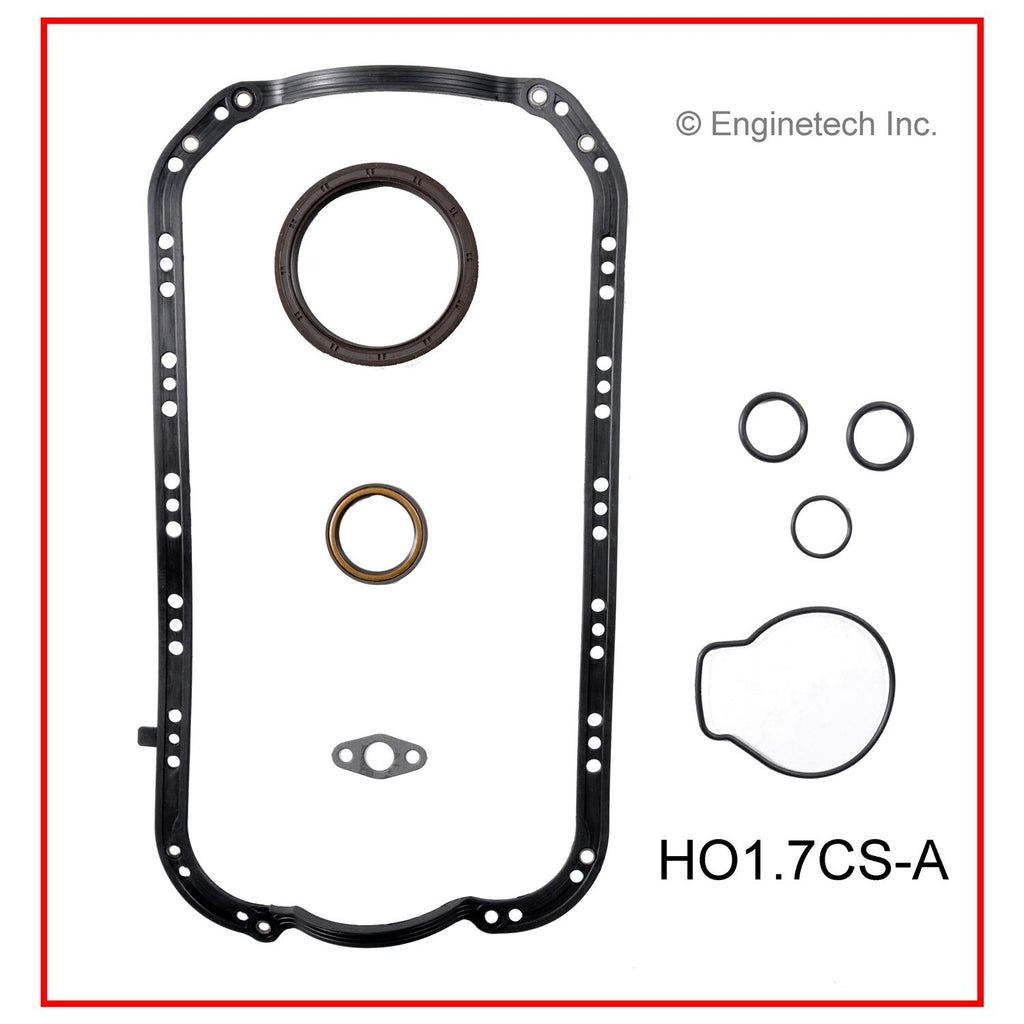 Enginetech HO1.7CS-A Engine Lower End Gasket Set for Honda Civic 2001-2005