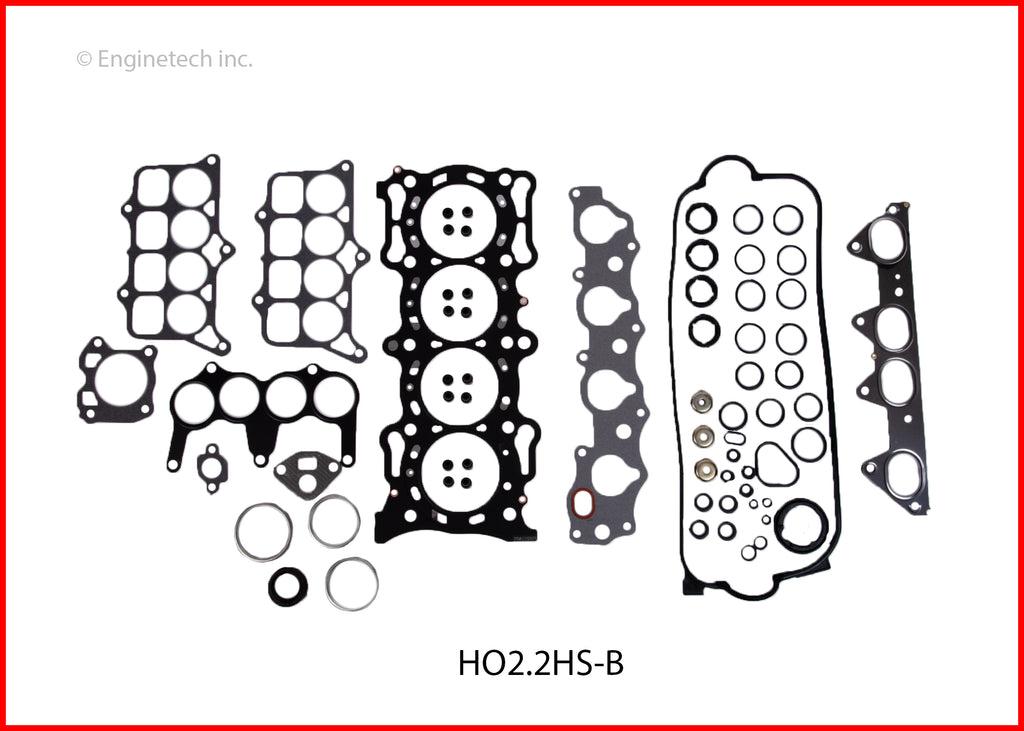 Enginetech Honda Engine Cylinder Head Gasket Set HO2.2HS-B