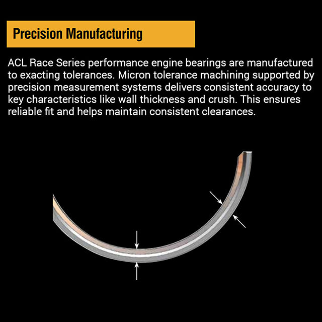 ACL Race Main Rod Bearings Fit 1982-1989 Nissan 1.6L 1.8L 2.0L