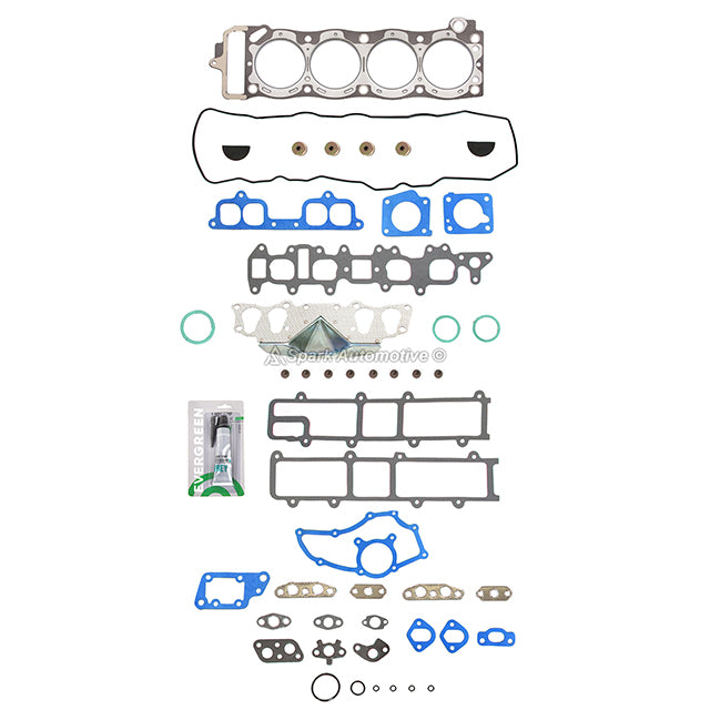 Cylinder Head Timing Water Oil Pump Kit Fits 85-95 Toyota 22R 2.4L SOHC 8V