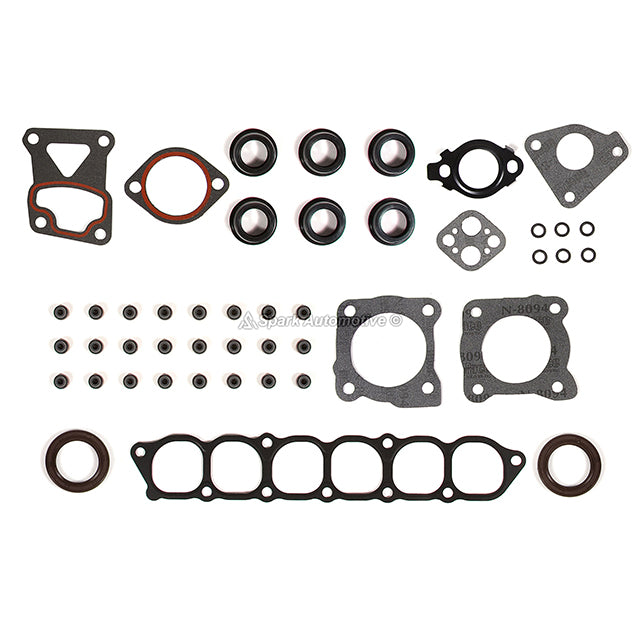 Head Gasket Set Intake Exhaust Valves Fit 95-98 Mitsubishi Montero 3.5