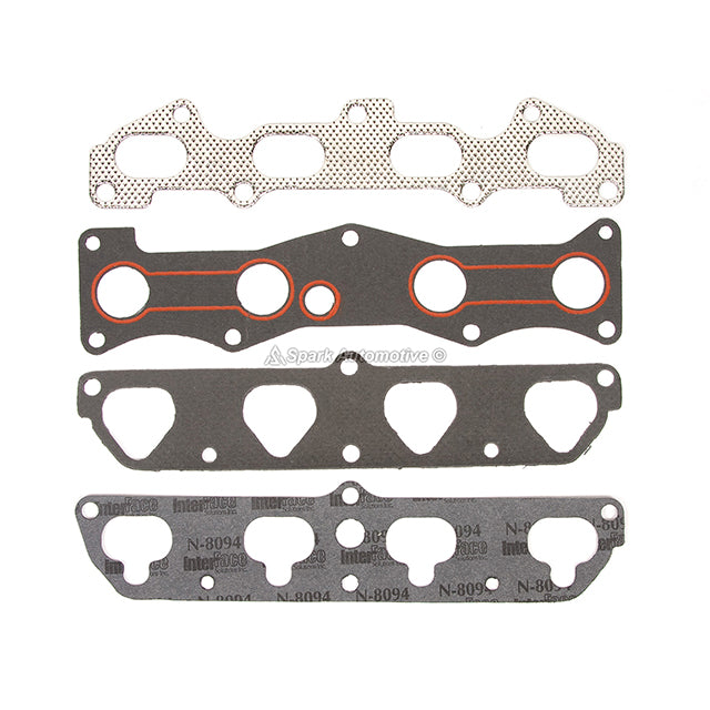 MLS Full Gasket Set Intake Exhaust Valves Fit 03-05 Kia Rio 1.6 DOHC A6D