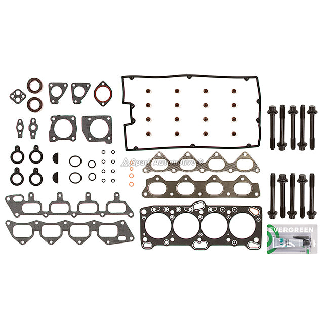 Head Gasket Set Valves Timing Belt Kit Fit 96-98 Mitsubishi Eagle 2.0L 4G63T