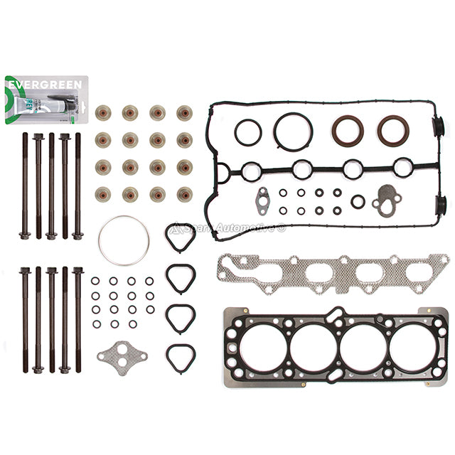 Head Gasket Set Intake Exhaust Valves Fit 06-08 Chevrolet Aveo Aveo5 1.6L DOHC