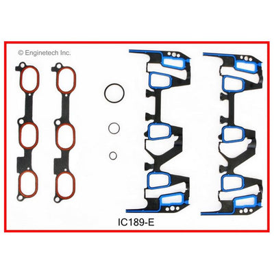 Enginetech IC189-E Engine Intake Manifold Gasket for GMC and Chevrolet Vehicles