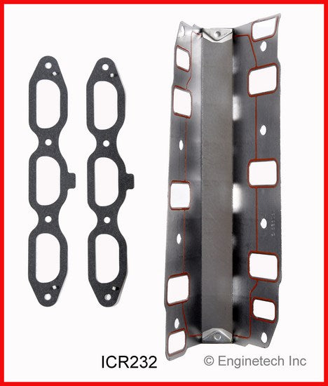 Enginetech ICR232 Engine Intake Manifold Gasket for Dodge and Chrysler Vehicles