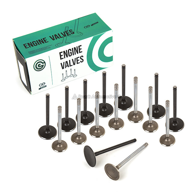 Full Gasket Set Intake Exhaust Valves Fit 02-04 GMC Cadillac Chevrolet 4.8 5.3