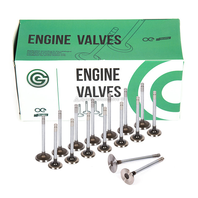 Full Gasket Set Intake Exhaust Valves Fit 91-94 Nissan 240SX 2.4L DOHC KA24DE