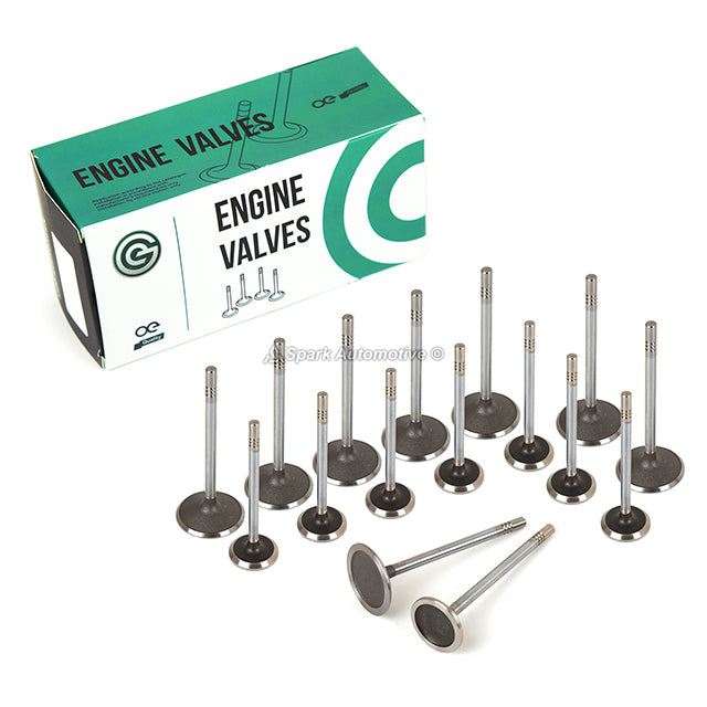 Full Gasket Set Intake Exhaust Valves Fit 00-05 Ford E, F Series V8 5.4 SOHC 16V