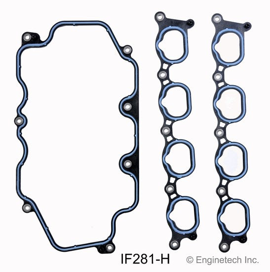 Enginetech IF281-H Engine Intake Manifold Gasket for Ford and Mercury Vehicles