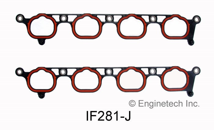 Enginetech Ford Intake Manifold Gasket Part IF281-J for 1999-2001 Ford Mustang