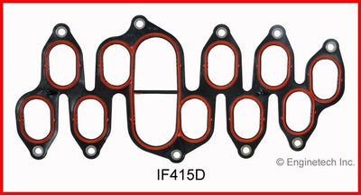 Enginetech Fuel Injection Plenum Gasket for Ford E-350 Econoline and Club Wagon (Part #IF415D)