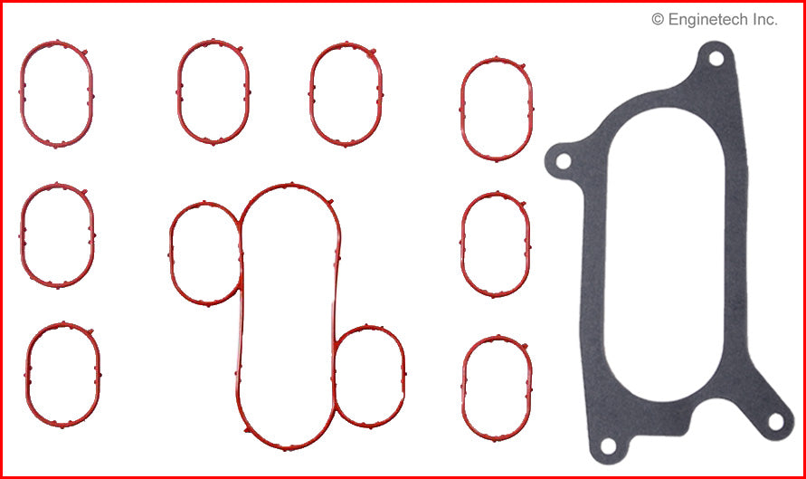 Enginetech Fuel Injection Plenum Gasket for Ford E-350 Super Duty and Club Wagon - Part Number IF415F