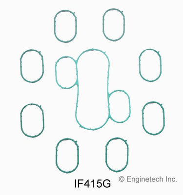Enginetech Fuel Injection Plenum Gasket for Ford E-350 Super Duty (Part #IF415G)