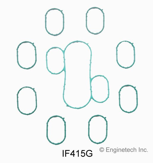 Enginetech Fuel Injection Plenum Gasket for Ford E-350 Super Duty (Part #IF415G)
