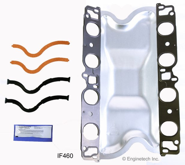 Enginetech IF460 Engine Intake Manifold Gasket for Ford F-100, F-250, F-350 (1973-1974)