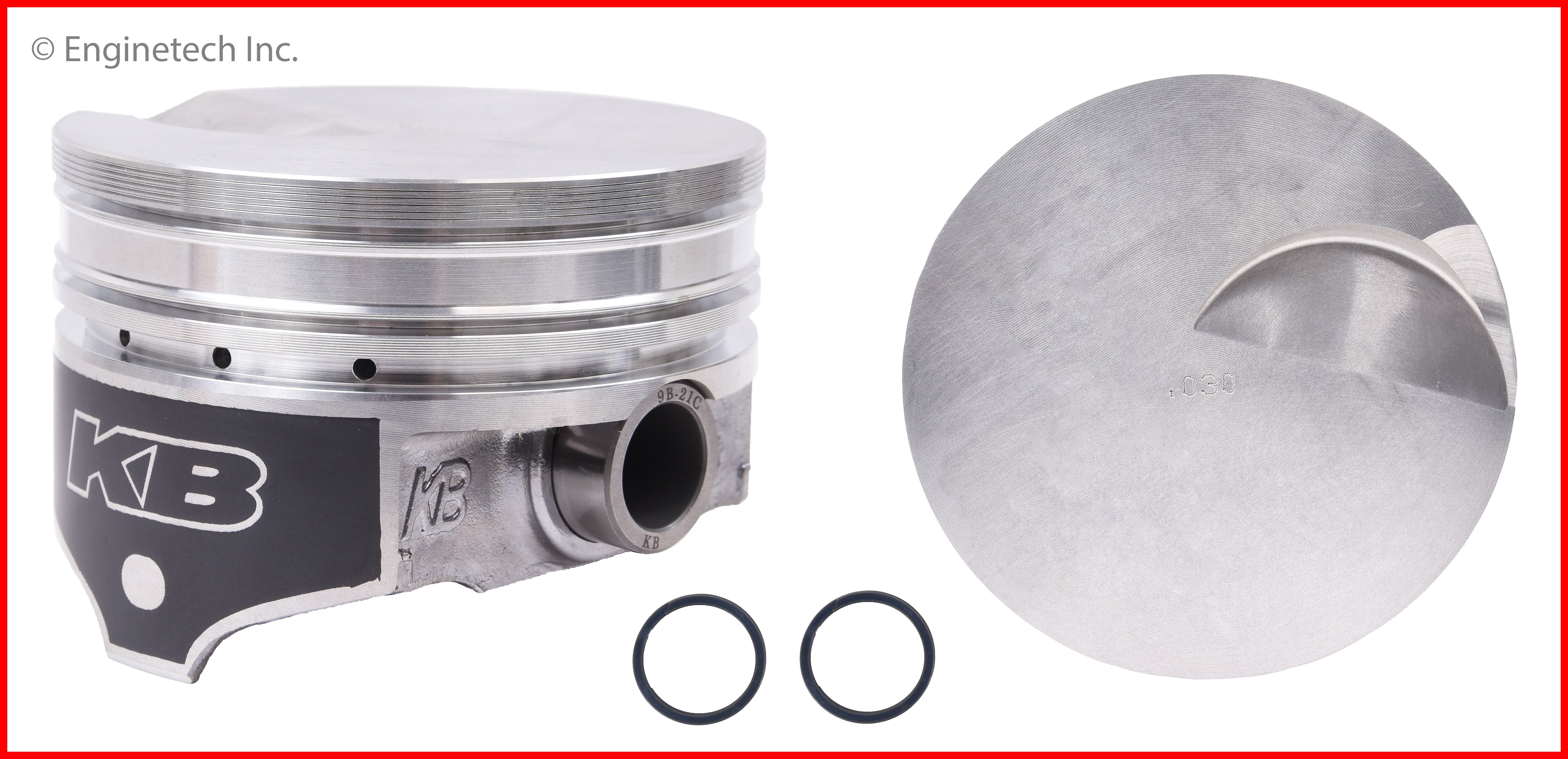 Enginetech High Performance Keith Black Engine Piston Set Without Ring ...
