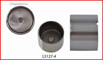 Enginetech Engine Valve Lifter 4 Pack for Nissan 240SX, Frontier, Xterra – Part Number L5127-4