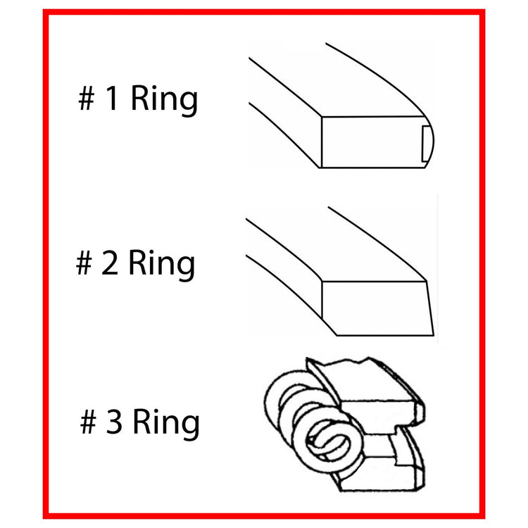 Enginetech M41118-030 Engine Premium Piston Ring Complete Set for High-Performance Engines