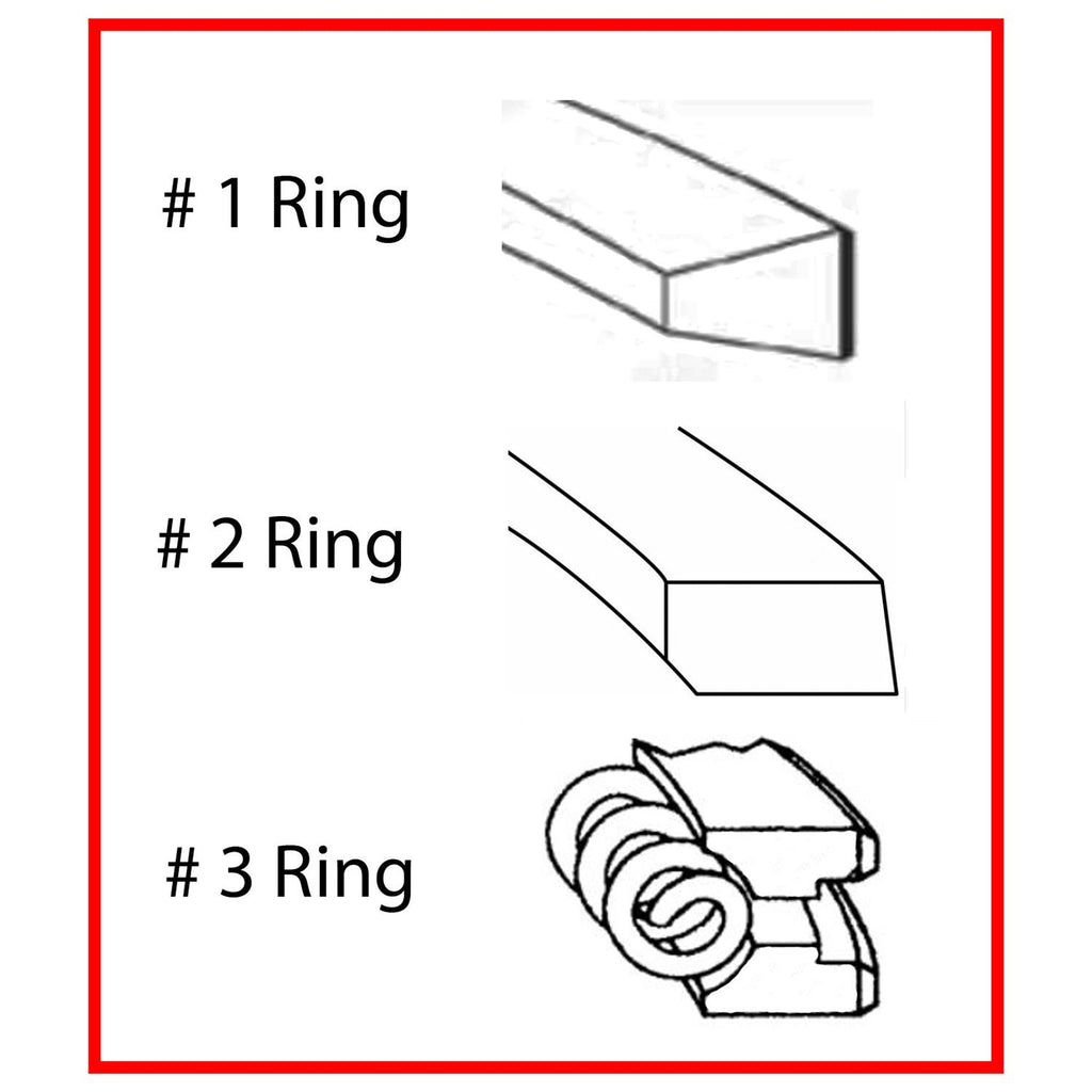 Enginetech M41128-030 Engine Premium Piston Ring Complete Set