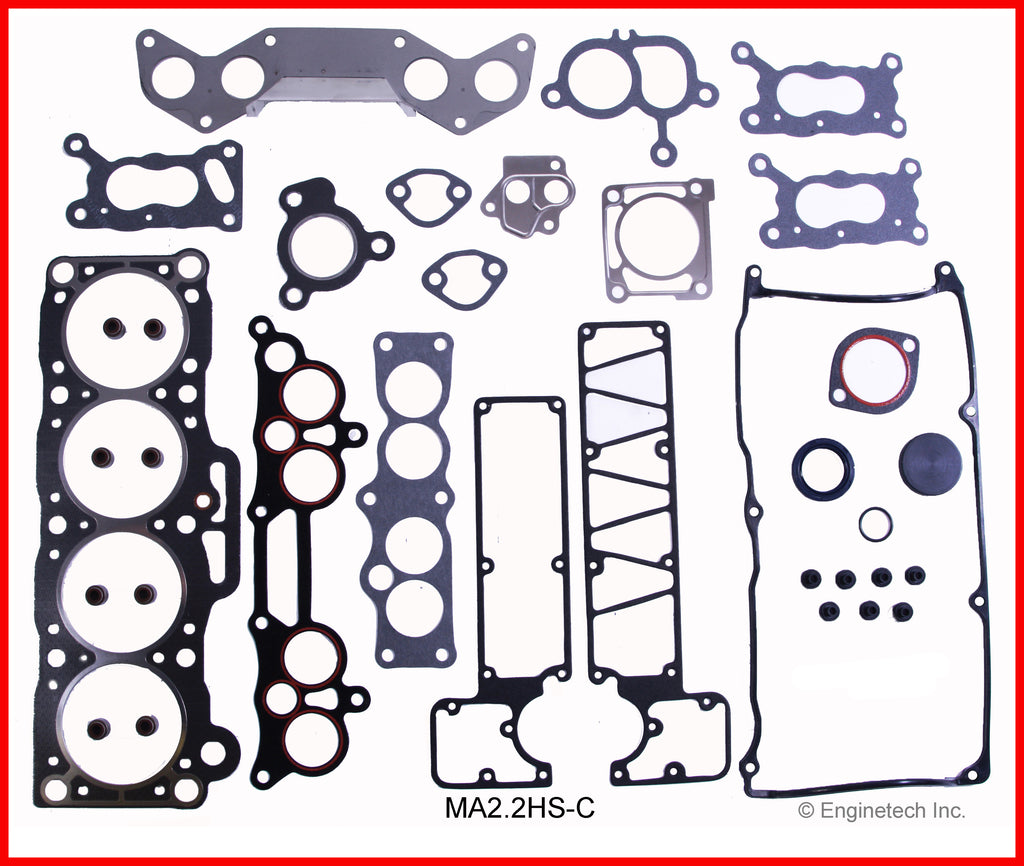Enginetech MA2.2HS-C Engine Cylinder Head Gasket Set for Mazda B2200