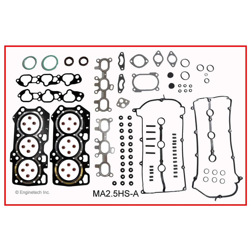 Enginetech MA2.5K-1 Engine Full Gasket Set for Mazda 626 and Ford Probe