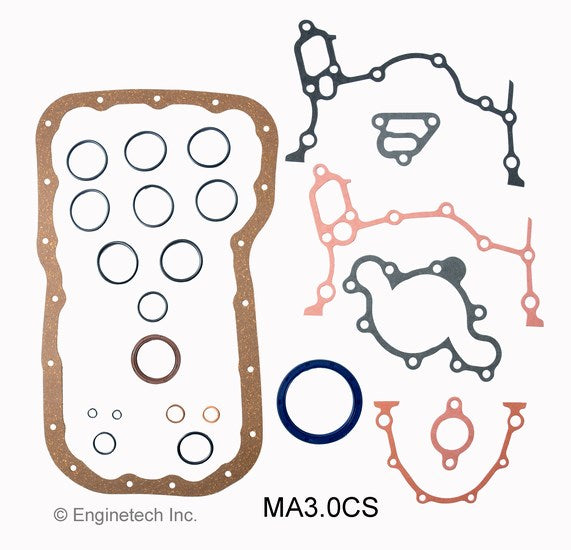 Enginetech MA3.0CS Engine Lower End Gasket Set for Mazda 929 (1988-1989)