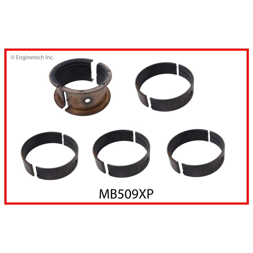 Enginetech MB509XPSTDX High Performance Engine Full Crankshaft Main Bearing Set