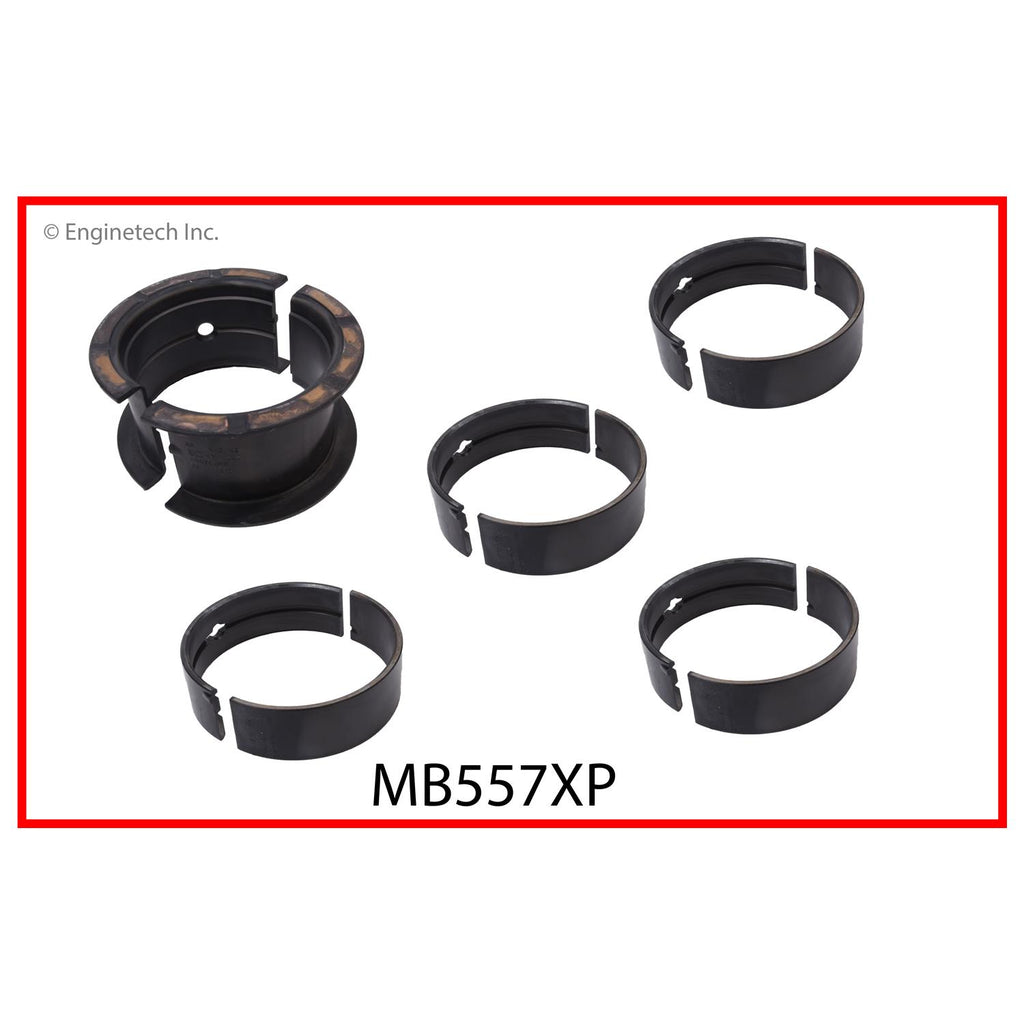 Enginetech High Performance Engine Full Crankshaft Main Bearing Set (Part #MB557XP010)