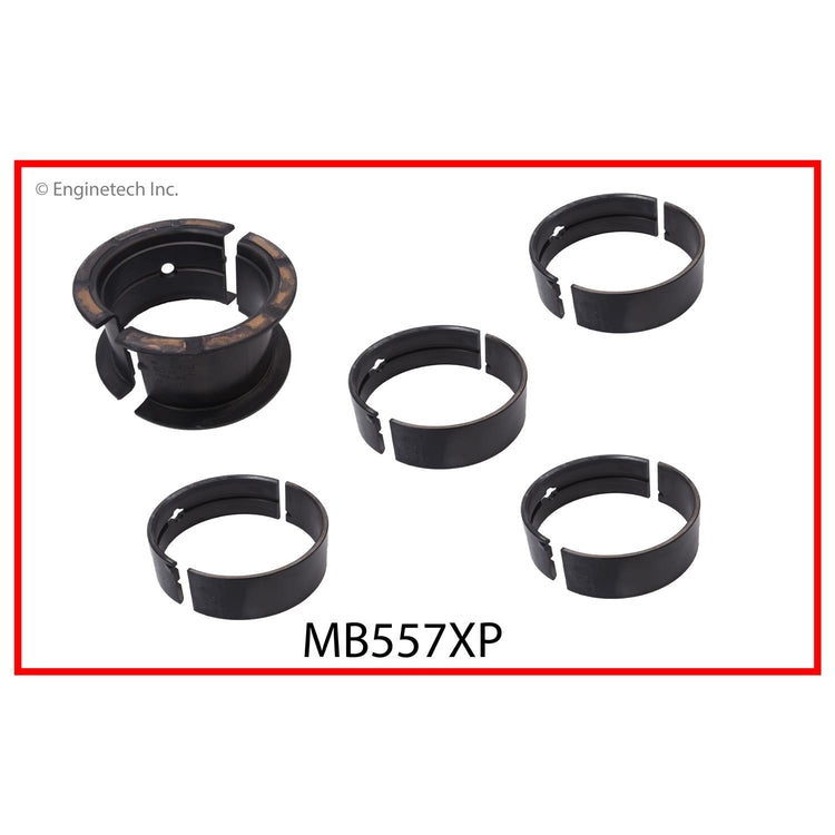 Enginetech High Performance Engine Full Crankshaft Main Bearing Set (Part #MB557XP010)
