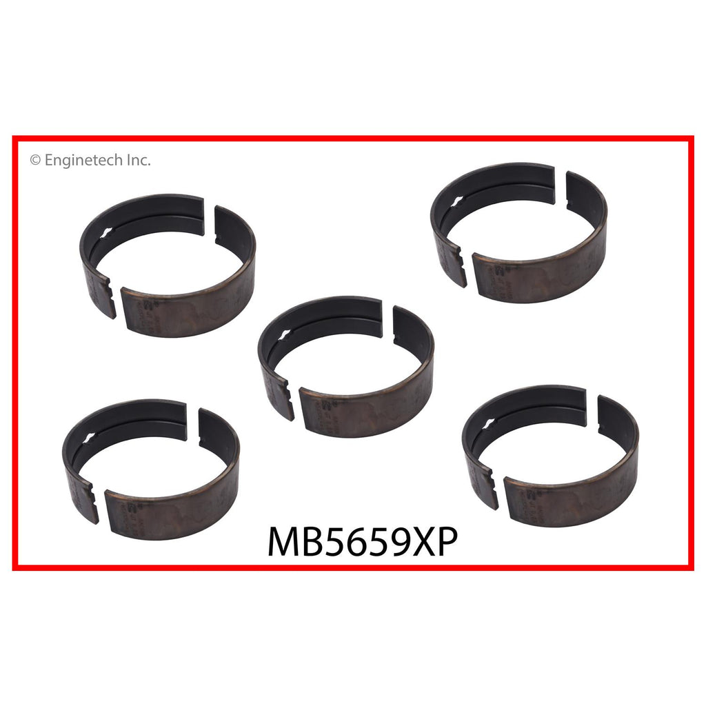 Enginetech MB5659XPSTDX High Performance Engine Full Crankshaft Main Bearing Set for Dodge Ram and Durango