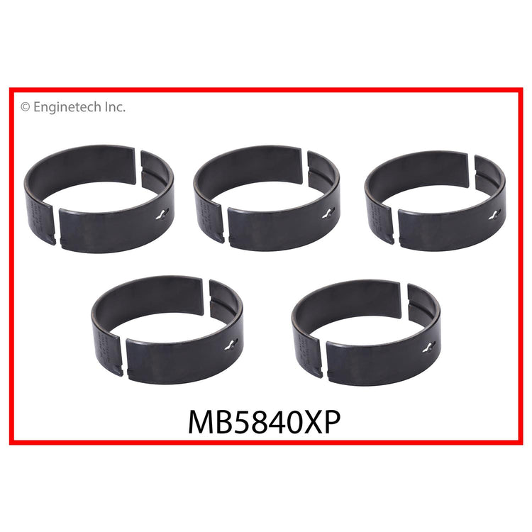 Enginetech MB5840XPSTDX High Performance Engine Full Crankshaft Main Bearing Set for Dodge Ram and Durango