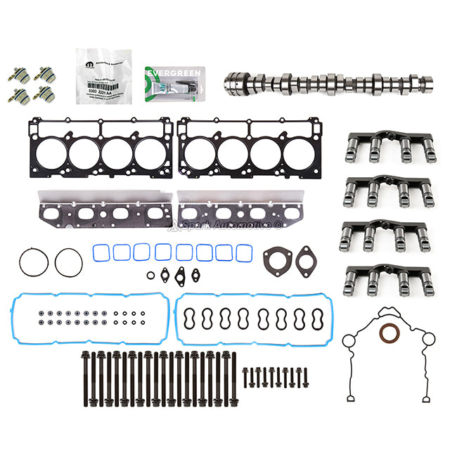 Complete NON MDS Lifters Camshaft for 09-16 Chrysler Dodge Ram 1500 5.7L Hemi