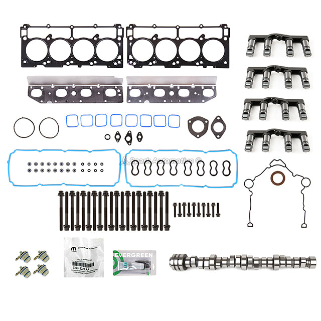 Complete NON MDS Lifters Camshaft  Kit for 09-16 Chrysler Dodge Jeep 5.7L Hemi