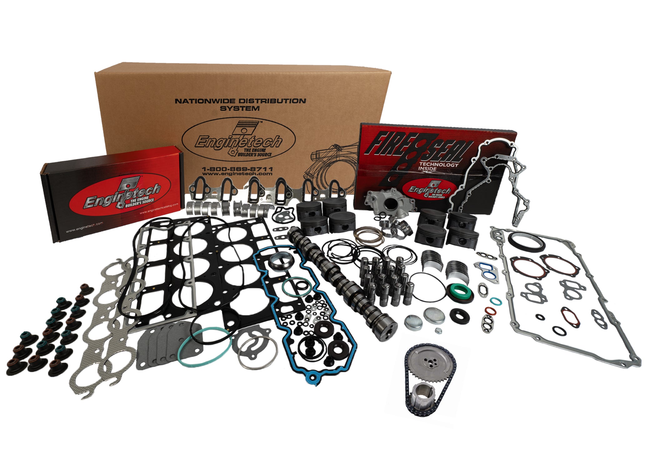 Enginetech MKC325AP Premium Engine Master Rebuild Kit for GMC and Chev ...