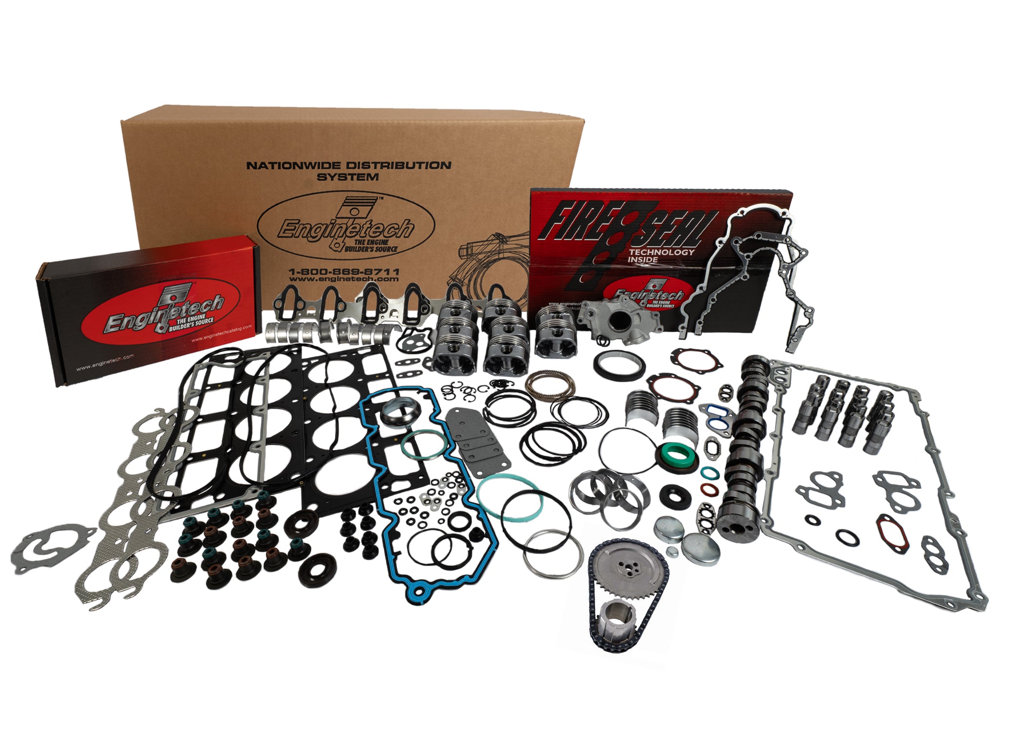 Enginetech MKC325CP Premium Engine Master Rebuild Kit for GMC and Chev ...