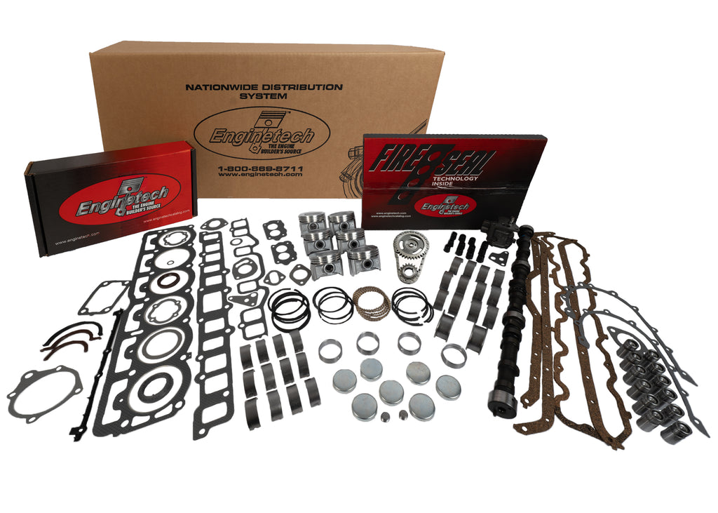Enginetech MKJ232 Engine Master Rebuild Kit for Jeep and American Motors Vehicles