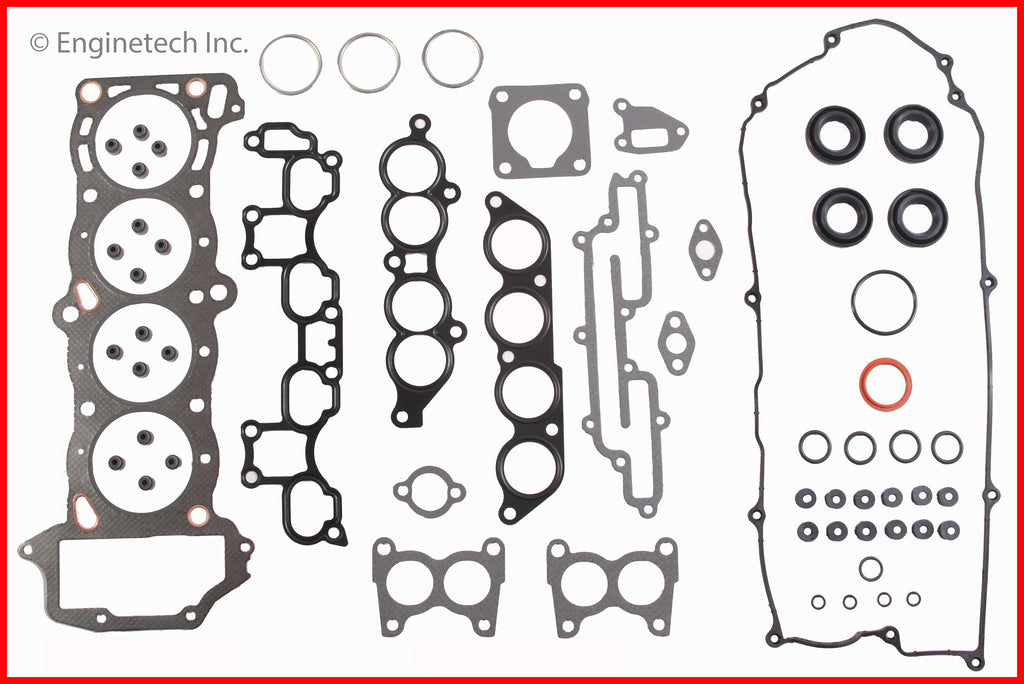 Enginetech Nissan Engine Cylinder Head Gasket Set (Part NI1.6HS-E)