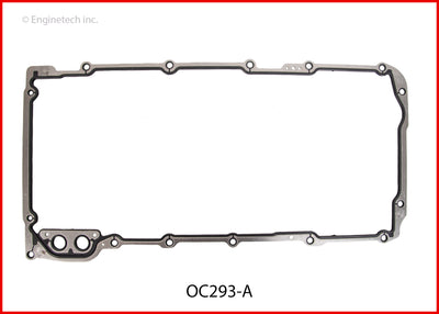 Enginetech Engine Oil Pan Gasket for GMC and Chevrolet Cars and Trucks (Part OC293-A)