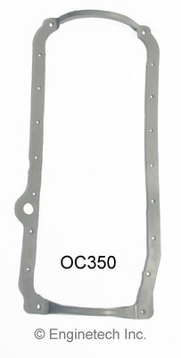 Enginetech Engine Oil Pan Gasket for GMC and Chevrolet Cars and Trucks (Part OC350)