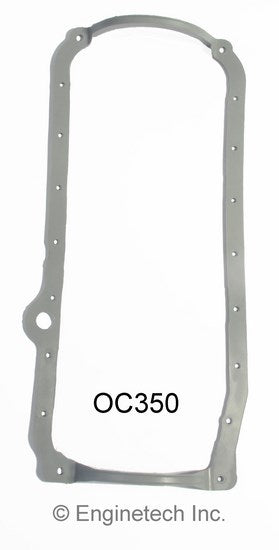 Enginetech Engine Oil Pan Gasket for GMC and Chevrolet Cars and Trucks (Part OC350)