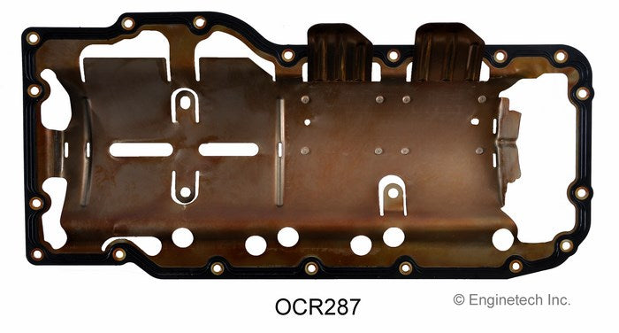 Enginetech Engine Oil Pan Gasket for GMC and Chevrolet Cars and Trucks, Part OCR287