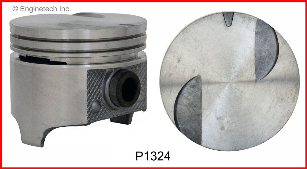 Enginetech P1324(4).75 Engine Piston Set Without Rings for Ford Ranger (1983-1988)