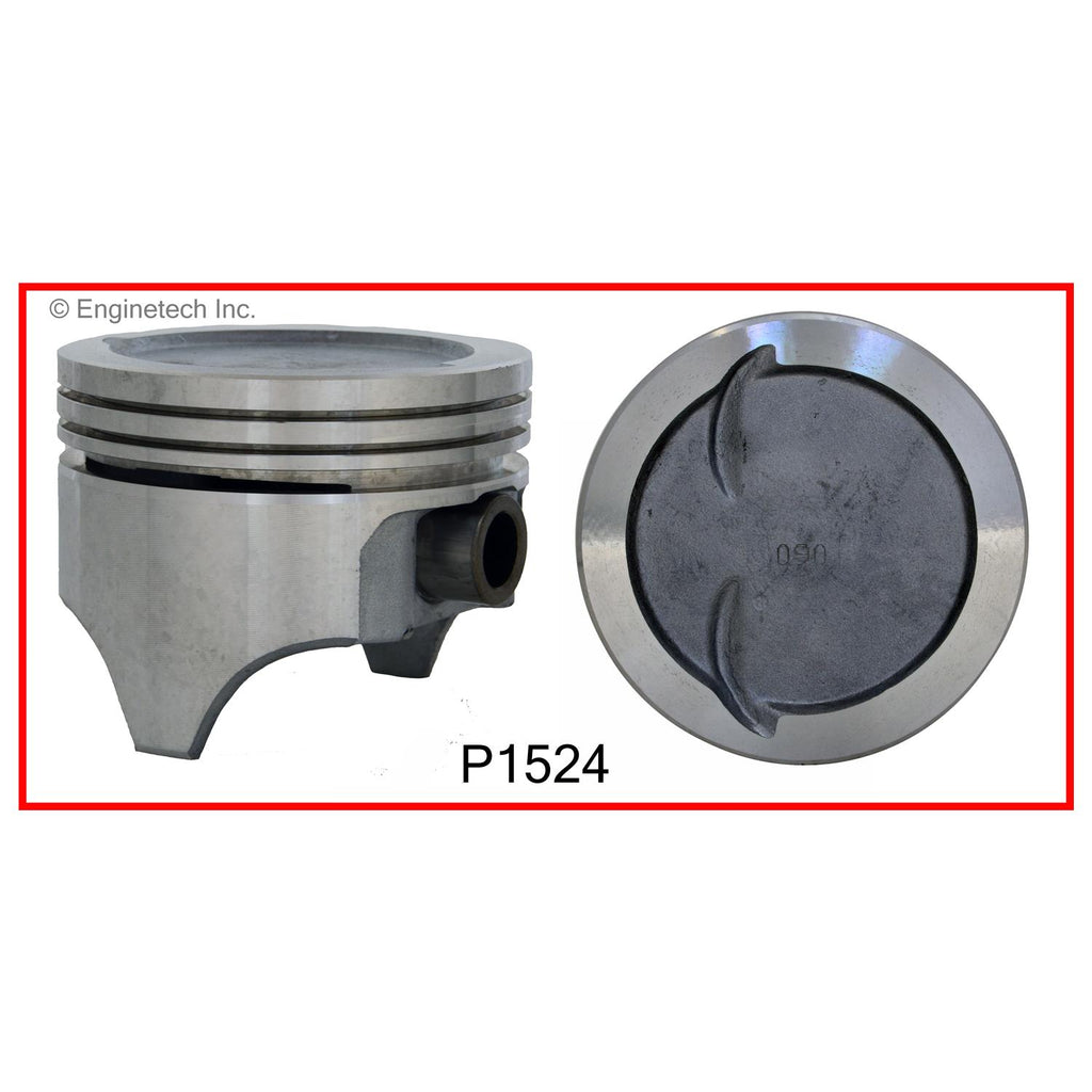 Enginetech P1524(1)040 Engine Single Piston Without Rings – Spark ...