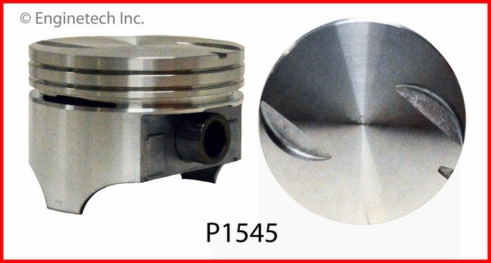 Enginetech P1545(8)030 Engine Piston Set Without Rings for Classic Che ...