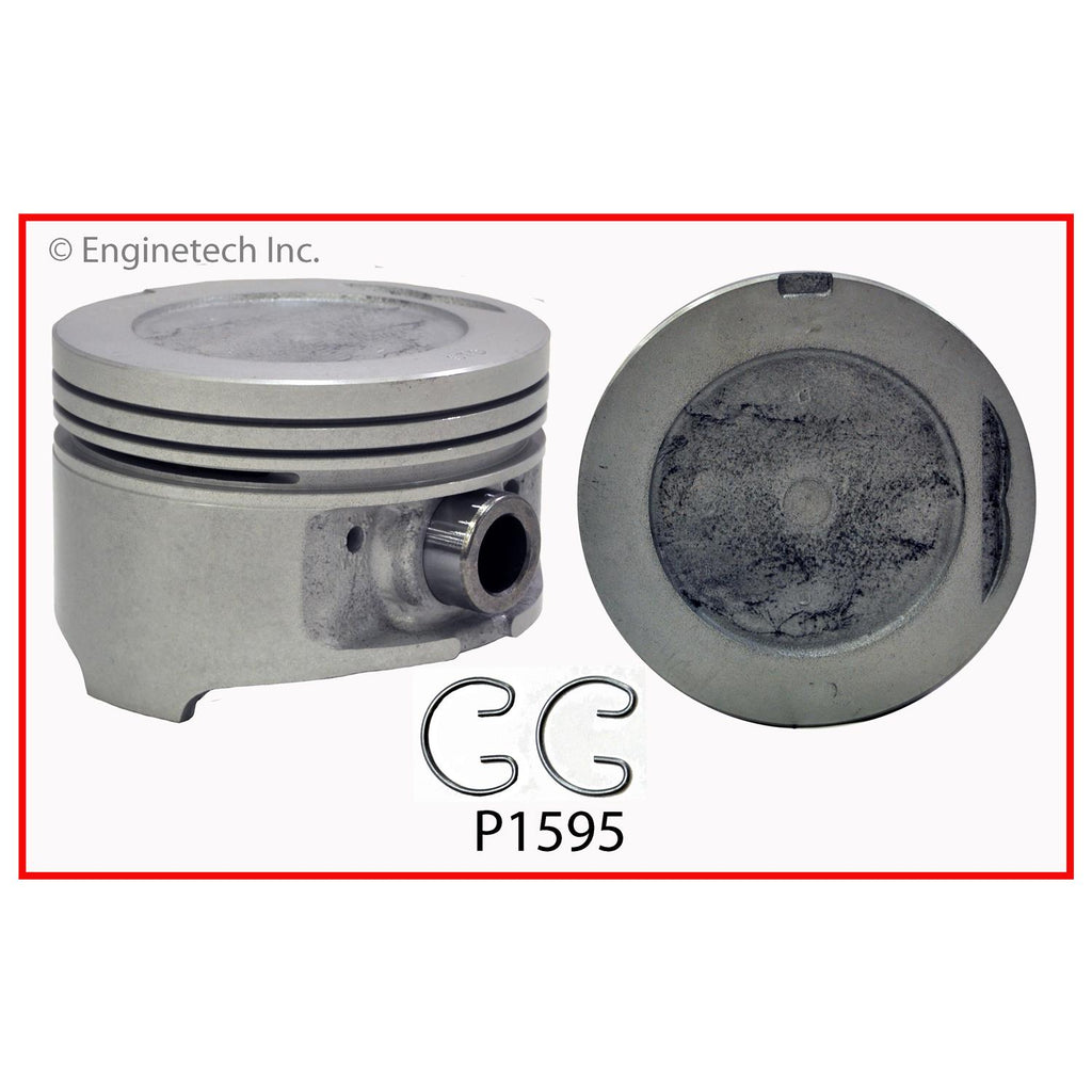 Enginetech P1595(1).75 Engine Single Piston - Without Rings for Toyota 4Runner (1985-1994)