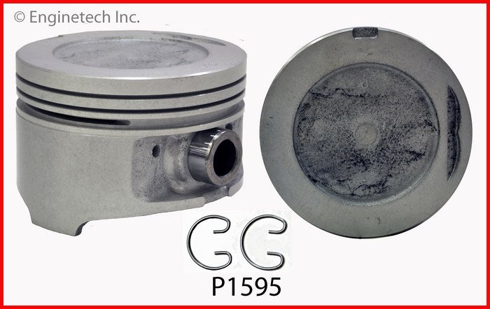 Enginetech P1595(4).75 Engine Piston Set Without Rings for Toyota 4Runner (1985-1994)
