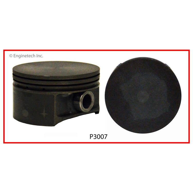 Enginetech P3007(1)STD Engine Single Piston Without Rings for Chrysler Models