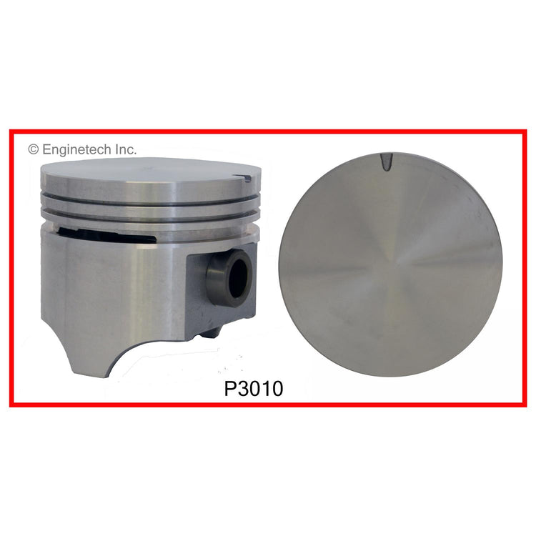 Enginetech P3010(1.75) Engine Single Piston Without Rings for Isuzu Trooper and Jeep Models